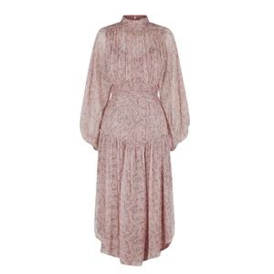 Beautiful Shona Joy Long Sleeve Low Back dress